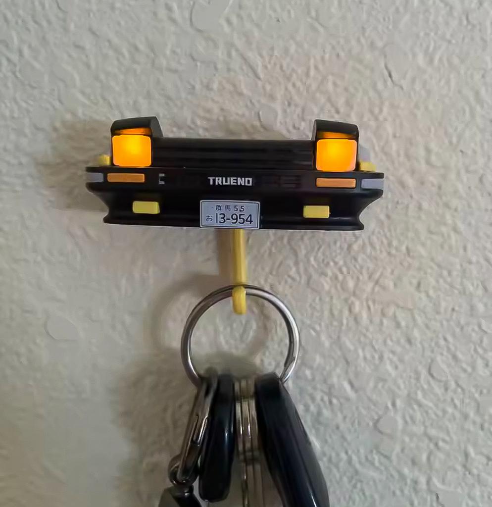 Porte-clés Trueno AE86, Collections, Porte-clés, Neuf, Enlèvement ou Envoi