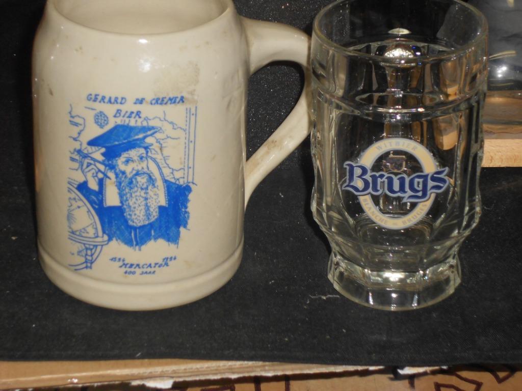 Bierglazen..Postel.Duvel., Enlèvement ou Envoi, Comme neuf, Verre ou Verres, Leffe