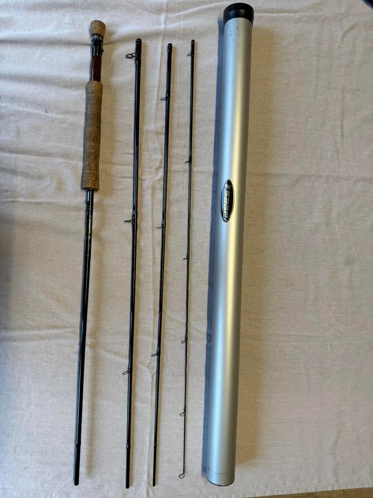 Canne à mouche Sage X 10´ # 7, Watersport en Boten, Hengelsport | Vliegvissen, Ophalen, Zo goed als nieuw