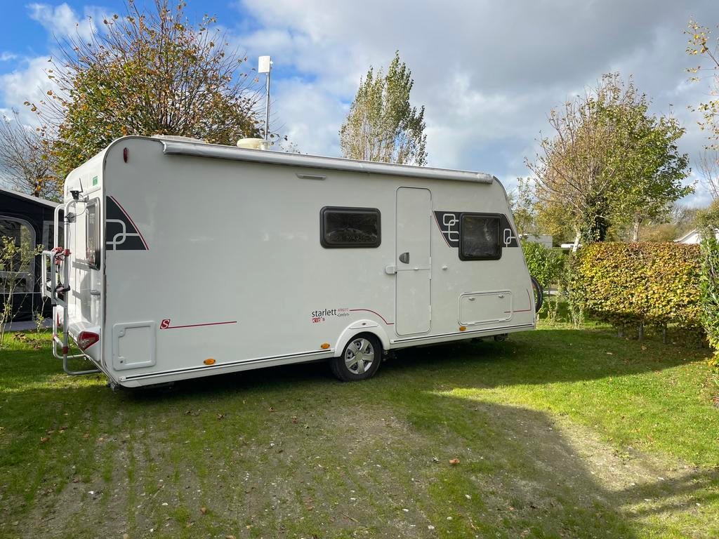 Sterckeman Starlett Comfortcaravan 496 PE voor kinderen, Schokbreker, Sterckeman, Particulier, Hefbed