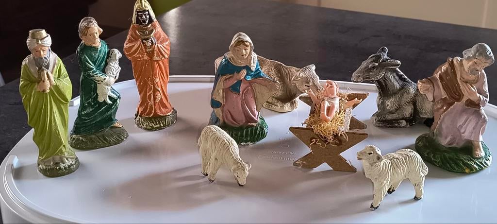 Kerststal beeltjes, Verzamelen, Ophalen of Verzenden