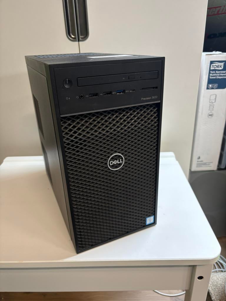 Dell Precision 3630 i7 8700K, Computers en Software, Desktop Pc's, Ophalen, 32 GB, Zo goed als nieuw, Dell