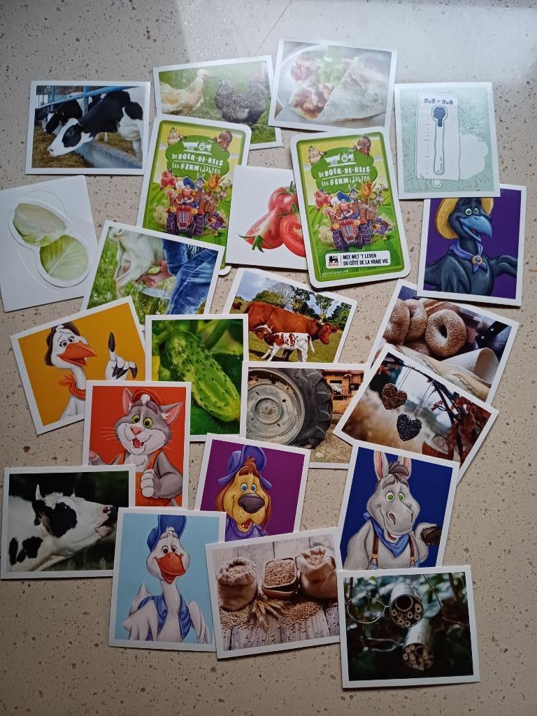 Stickers Delhaize "De boer de reis", Verzamelen, Ophalen of Verzenden, Nieuw
