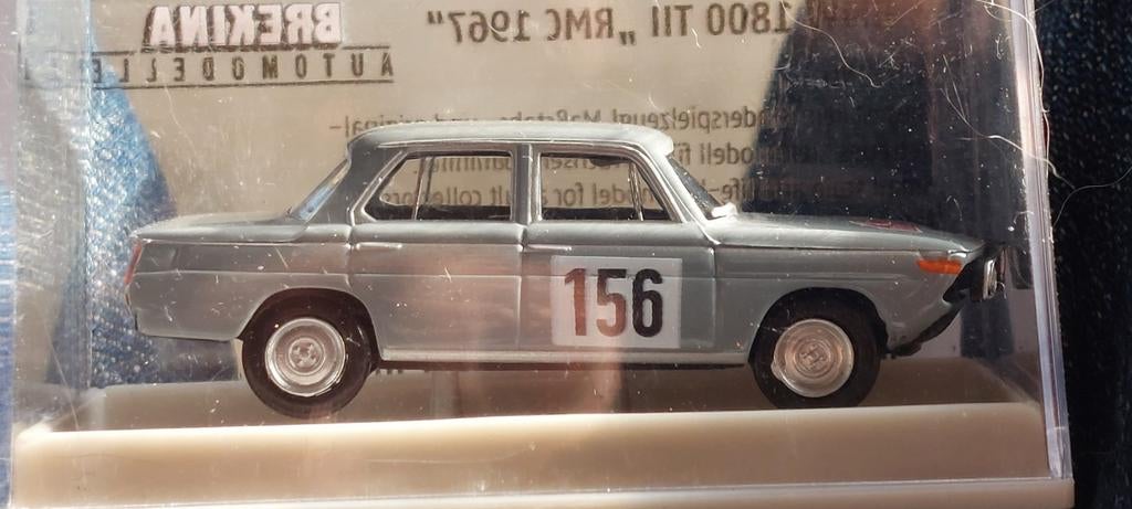 H0LK 0218 BMW 1800 TII RALLYE DE MONTE CARLO 1/87, Ophalen of Verzenden, Nieuw, Auto, Brekina