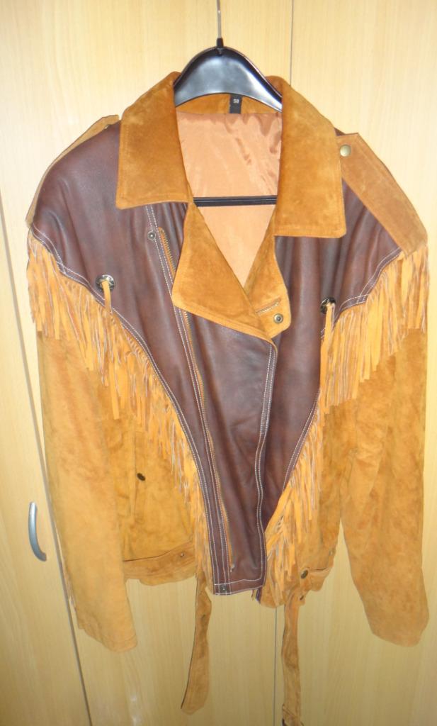 Lederen en suede jas, Ophalen of Verzenden, Nieuw, Maat 56/58 (XL), Bruin