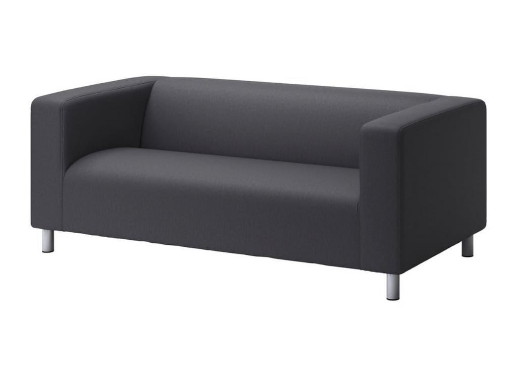 Klippan zetel zwart, 75 à 100 cm, 150 à 200 cm, Enlèvement, Utilisé