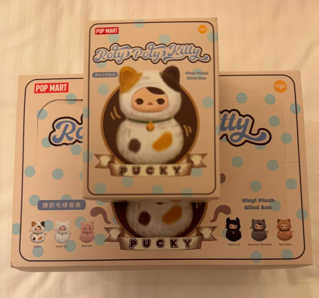 Pucky Roly poly Kitty Popmart, Ophalen of Verzenden