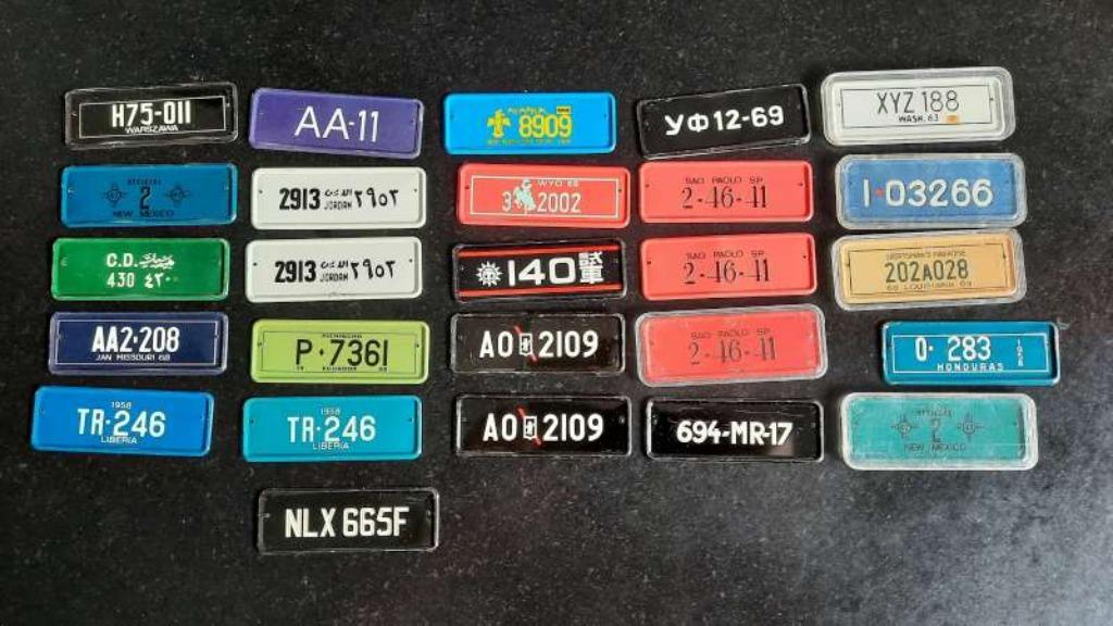 Rombouts nummerplaatjes ea, Collections, Marques & Objets publicitaires, Enlèvement ou Envoi, Utilisé, Autres types