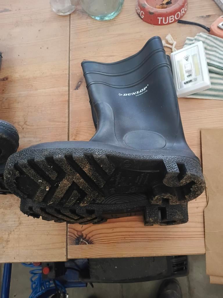 Dunlop veiligheidslaarzen , stalen tip maat 44, Enlèvement