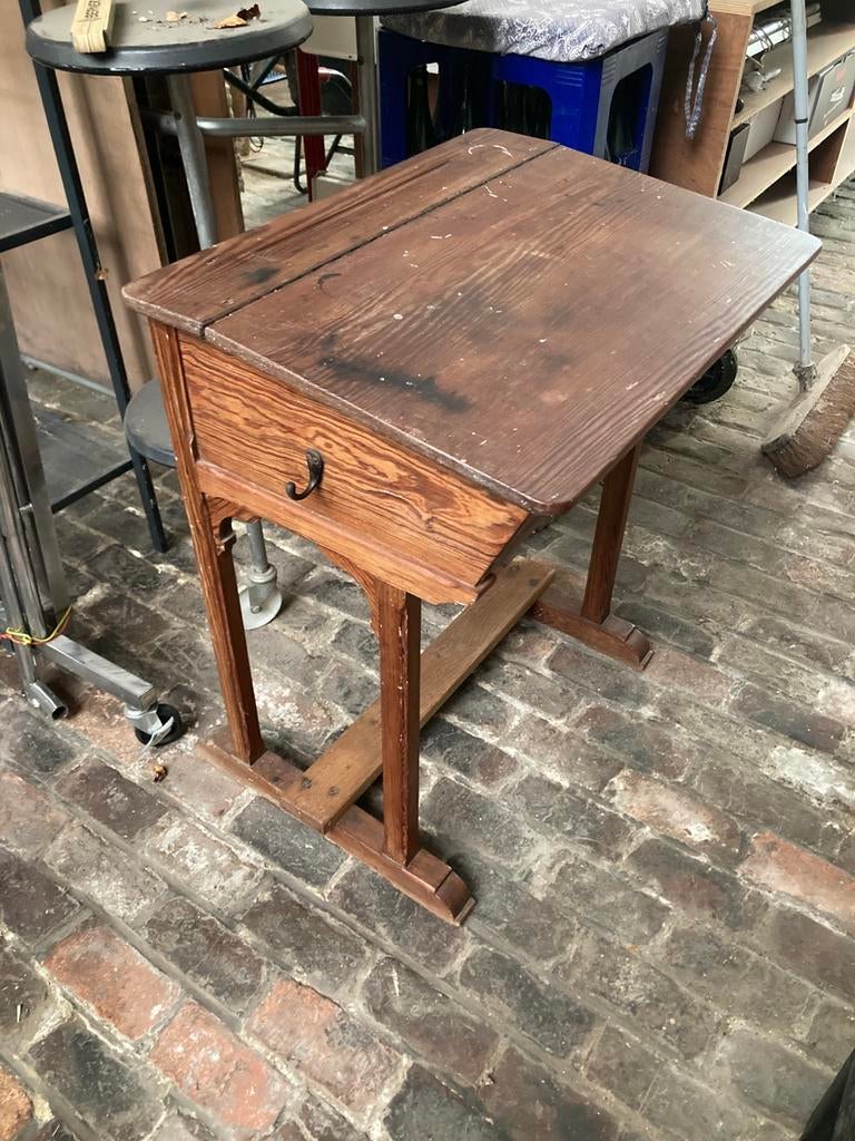 Antiek houten lessenaartje voor kinderen, Antiek en Kunst, Ophalen