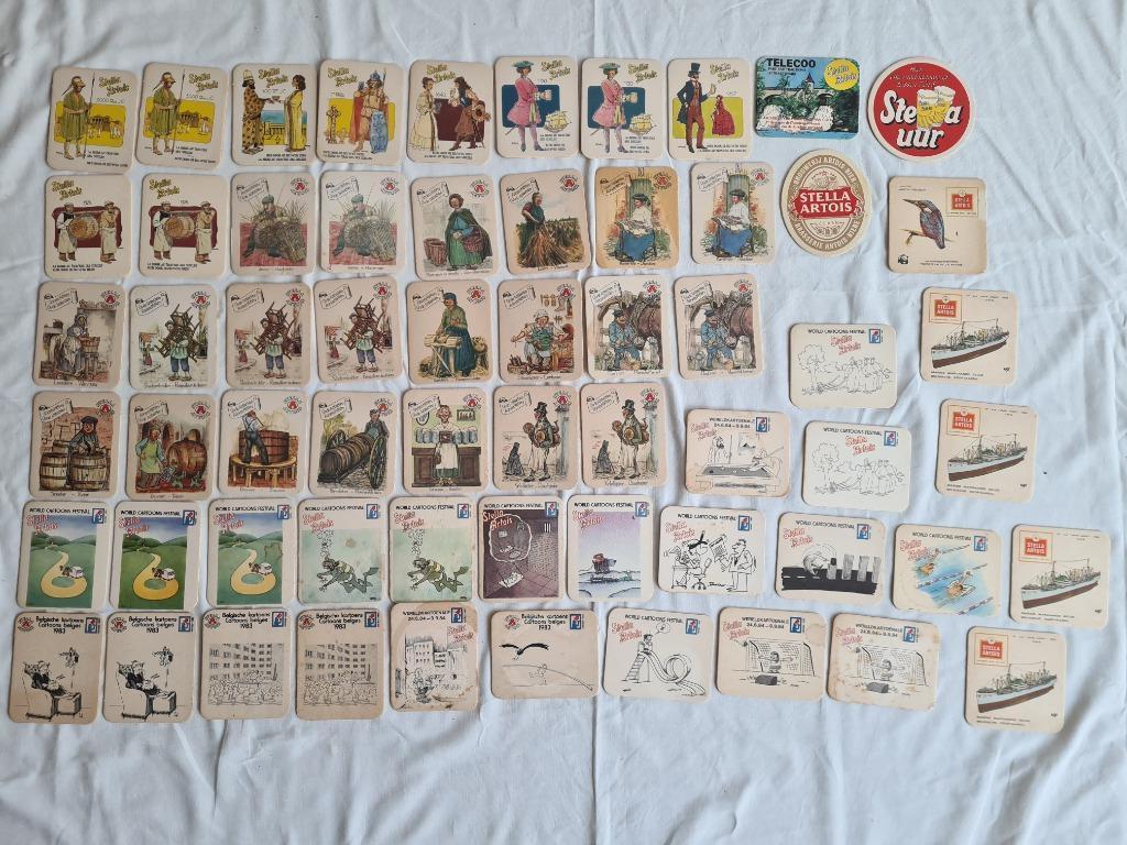 Sous verres carton bière, Collections, Enlèvement ou Envoi, Utilisé, Sous-bock, Autres marques