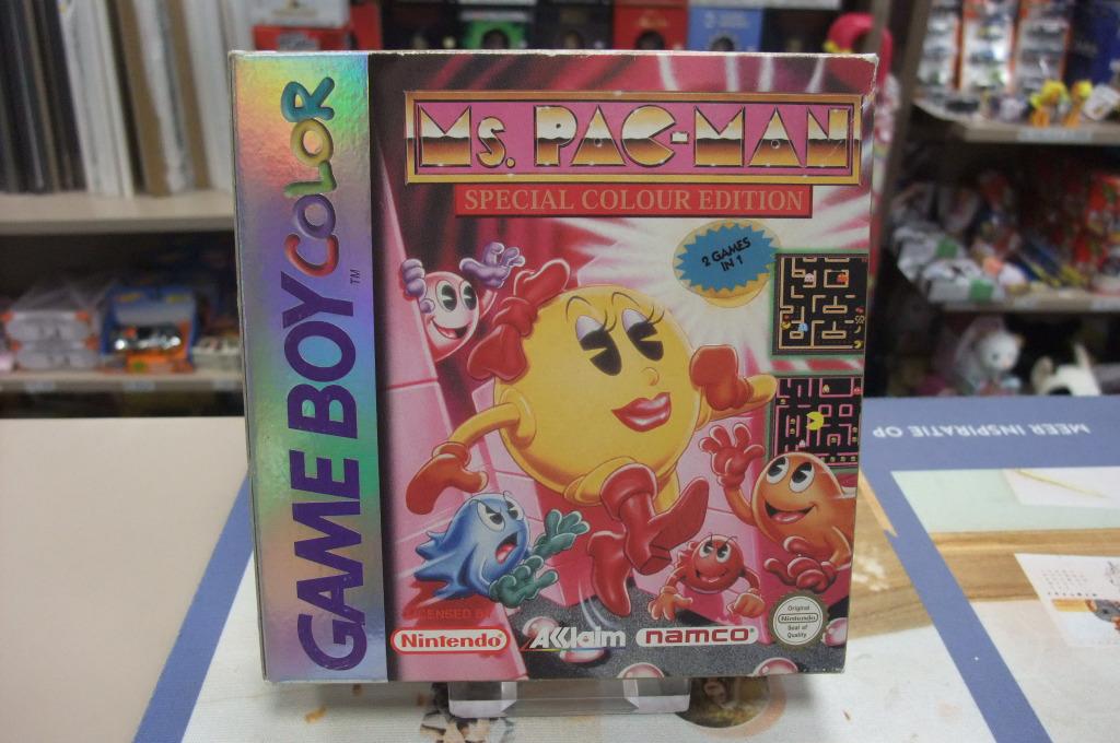 Ms pac-man (cib) eur gbc, Games en Spelcomputers, Games | Nintendo Game Boy, Gebruikt, Puzzel en Educatief, 1 speler, Vanaf 7 jaar