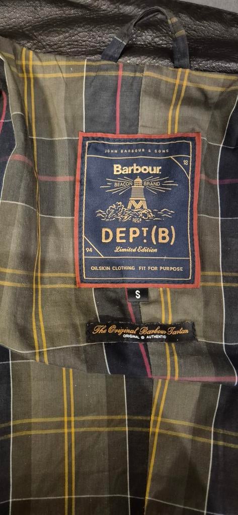Veste Barbour James Bond T : S, Enlèvement ou Envoi