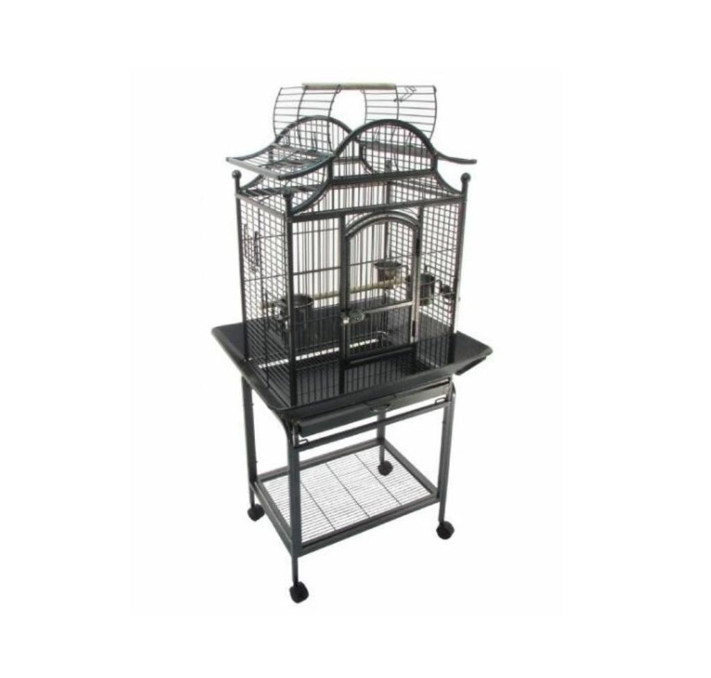 Cage à oiseaux à roulettes Bologna Parrot Cage 56x42x145 cm, Enlèvement ou Envoi, Neuf, Cage à oiseaux