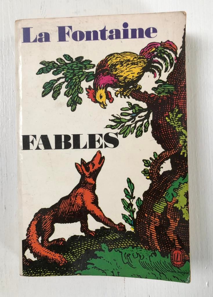 livre Fables de La Fontaine français, Livres, Enlèvement ou Envoi, Utilisé