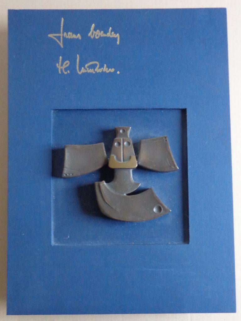 HUBERT MINNEBO / AMORS DIENST / KUNSTMAP 10x ETS / 47x35x6cm, Ophalen