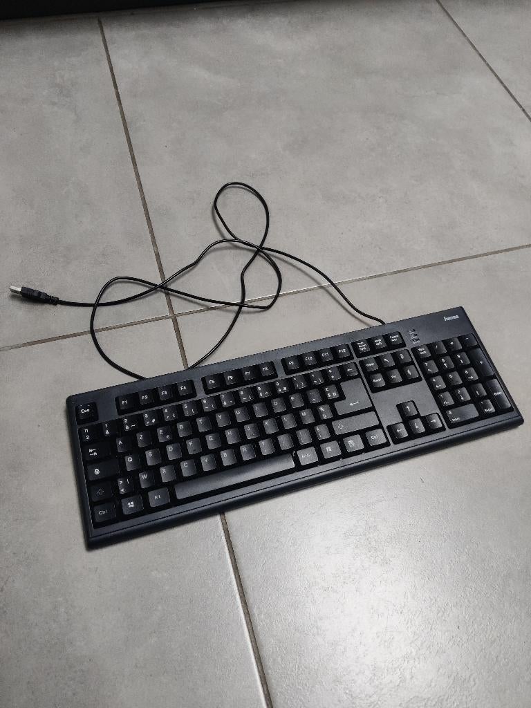 Toetsenbord Hama frans Azerty, Gebruikt, Azerty, Ophalen of Verzenden, Hama