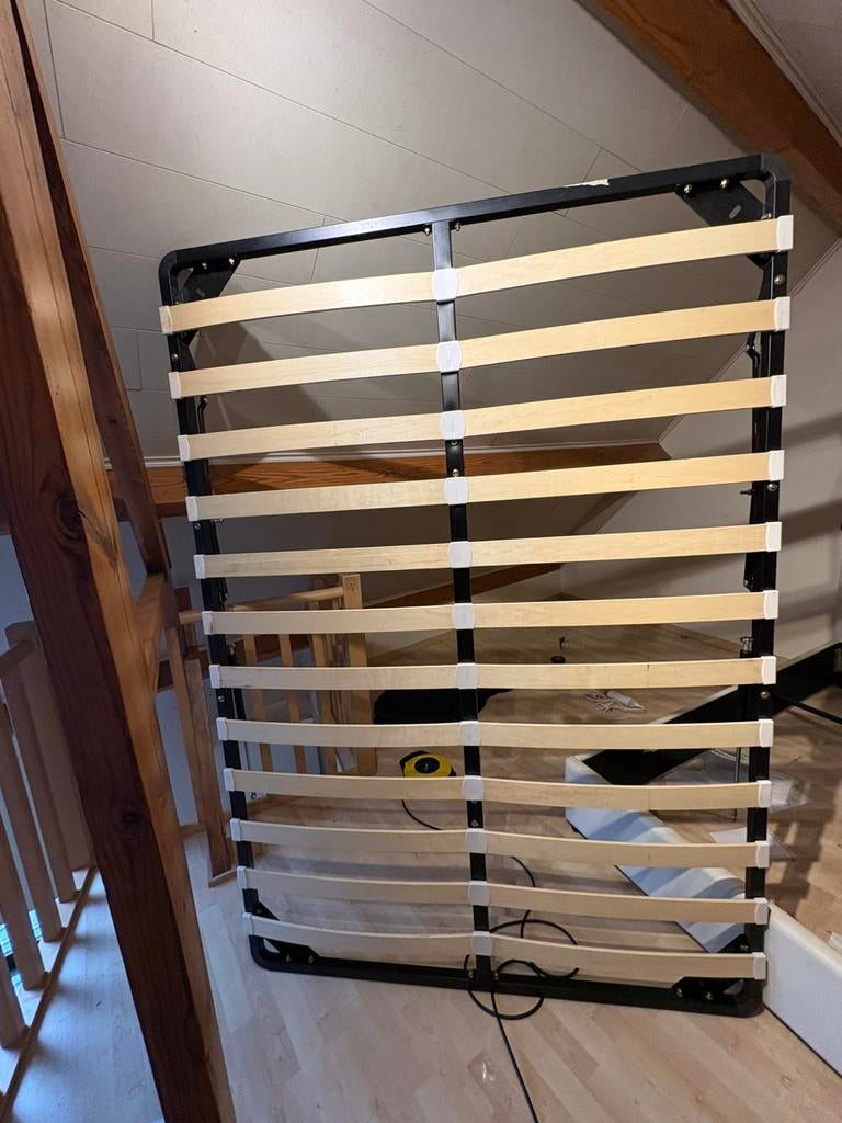 Sommier 130x190, Enlèvement, Comme neuf, Sommier