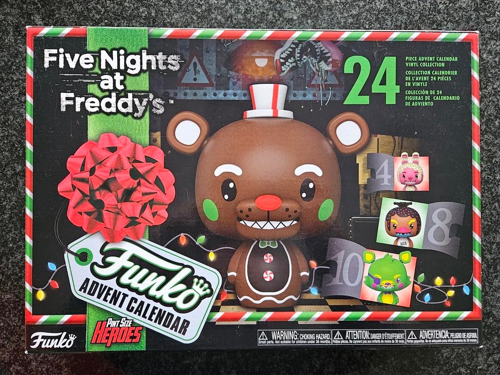 Calendrier de l'avent Funko Pop Five Nights at Freddy's, Enlèvement