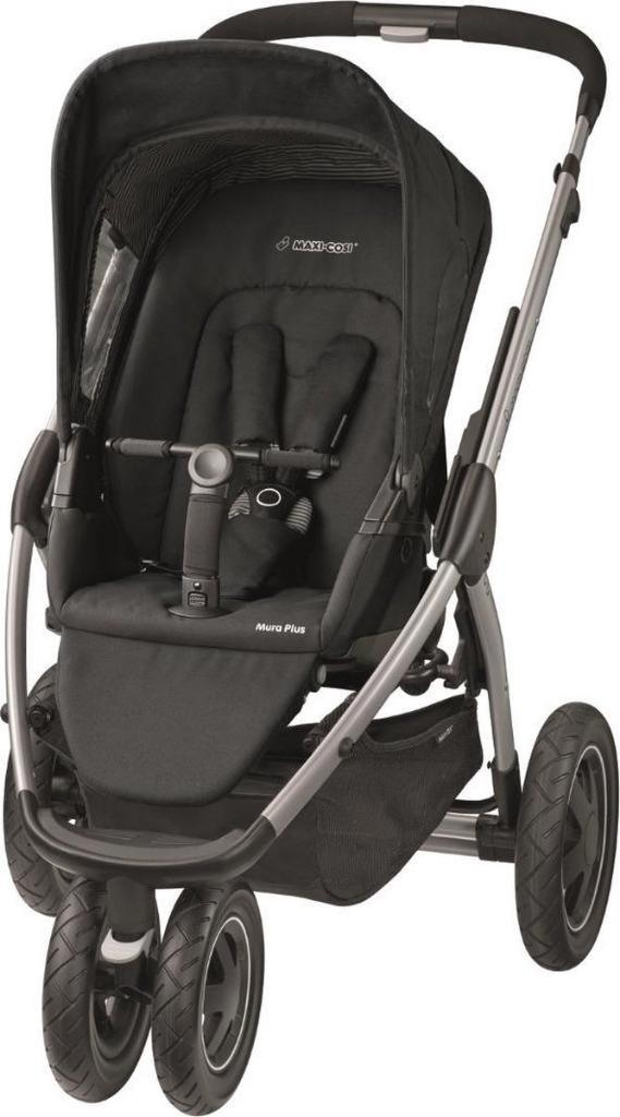 Maxi Cosi Mura Plus3 Kinderwagen + draagmand + maxi cosi 220, Kinderen en Baby's, Kinderwagens en Combinaties, Ophalen, Kinderwagen