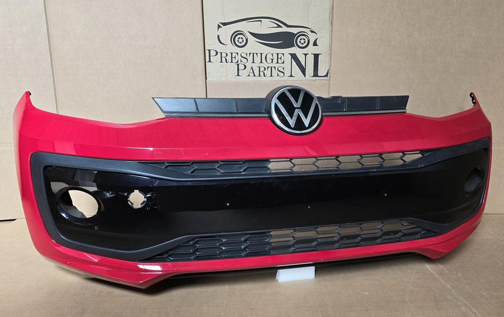 Voorbumper VW UP Facelift ORGINEEL Bumper 1S0807221F bj.2017, Gebruikt, -, Voor, Ophalen of Verzenden