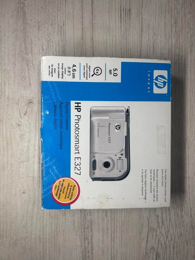 HP Photosmart E327 Digital Camera, TV, Hi-fi & Vidéo, Appareils photo numériques, Enlèvement, HP
