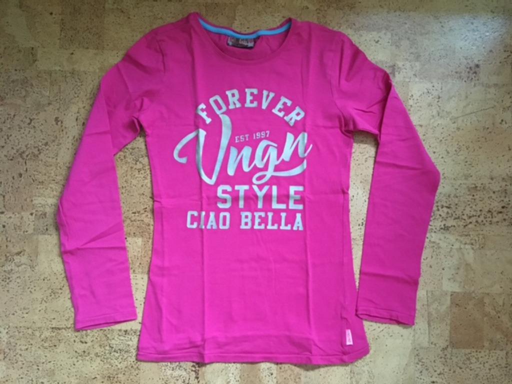 Roze longsleeve Vingino - maat 14j, Meisje, Ophalen of Verzenden, Zo goed als nieuw, Vingino