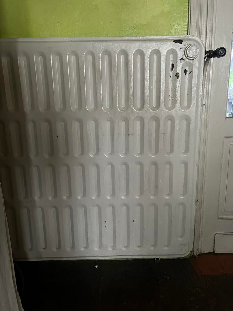 radiateur à plaque plate (1x), 800 watts ou plus, Enlèvement, Utilisé, 80 cm ou plus