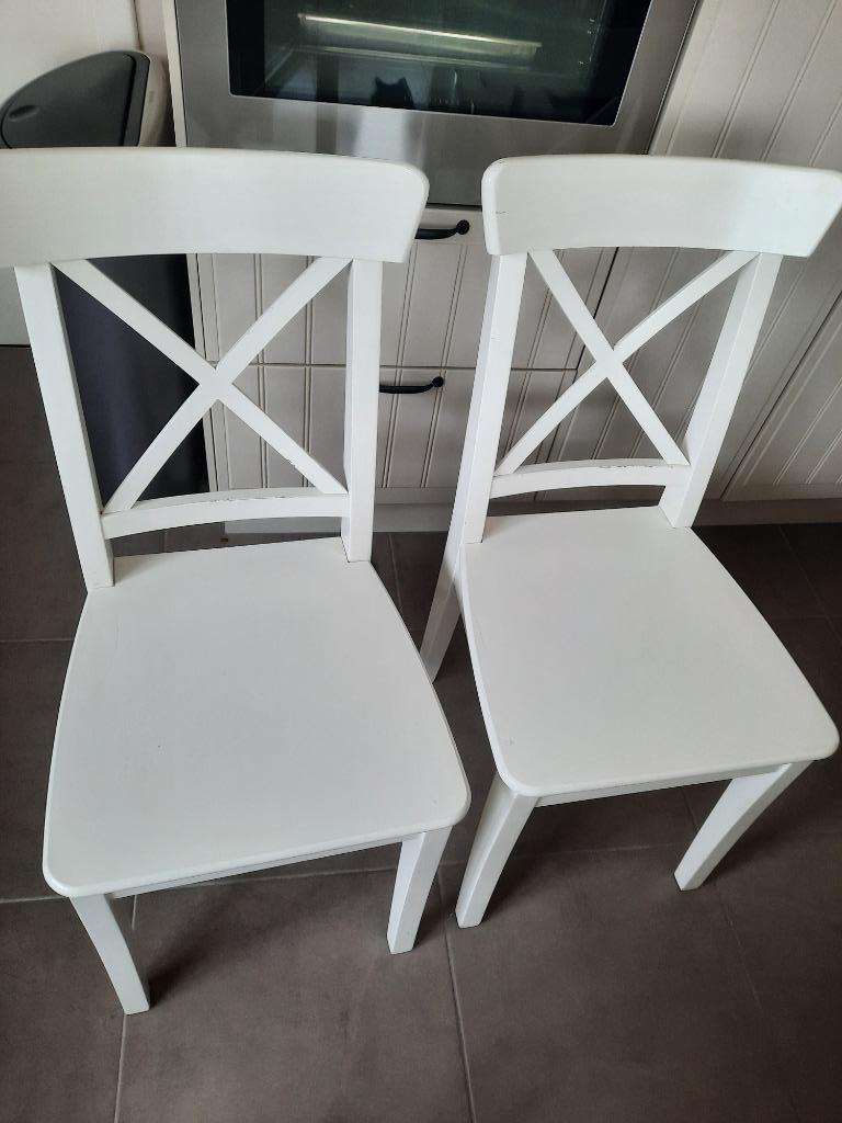 Ikea stoelen Ingolf, Huis en Inrichting, Stoelen, Ophalen, Gebruikt