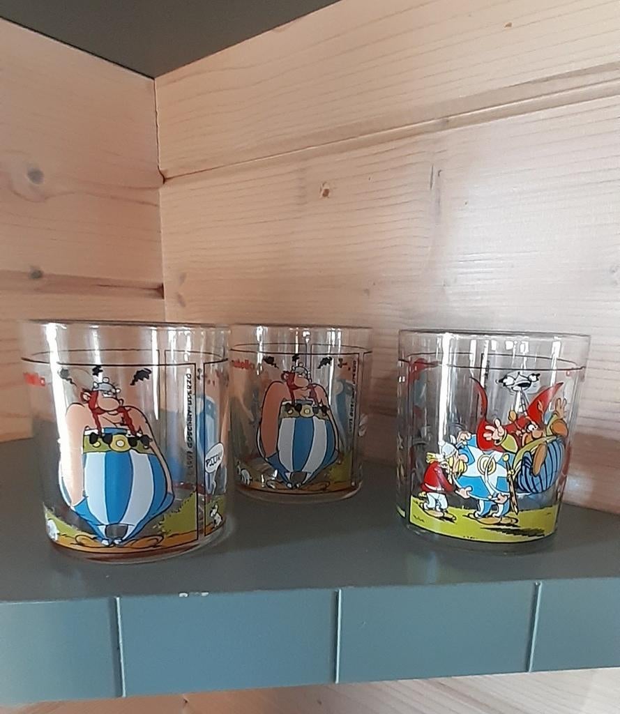 Lunettes vintage Astérix et Obélix, Collections, Verres & Petits Verres, Enlèvement ou Envoi, Comme neuf