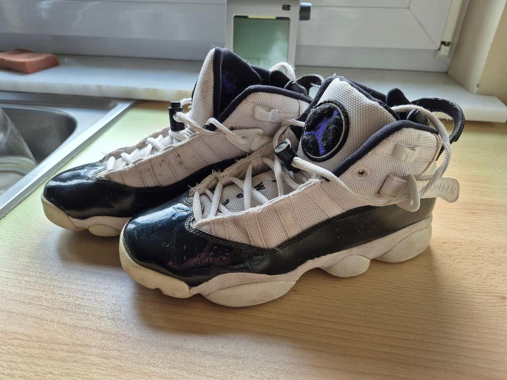 Air Jordan 6 rings concord maat 38,5, Ophalen, Overige kleuren, Nike Jordan, Zo goed als nieuw