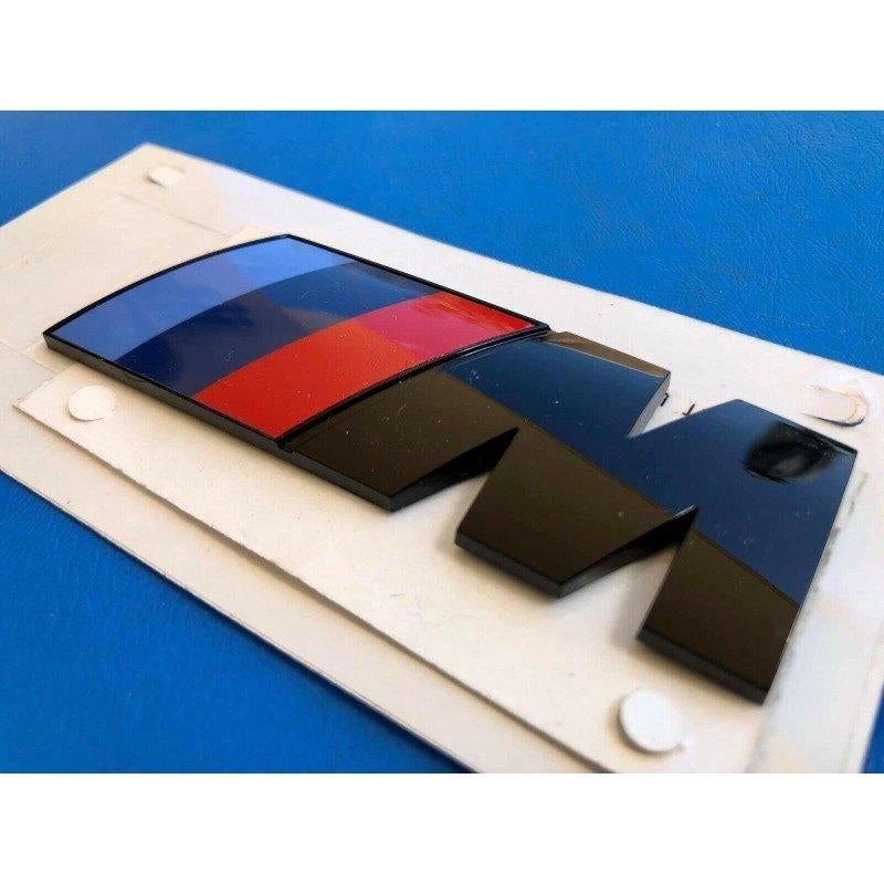 LOGO DE COFFRE M NOIR - A COLLER - PIECE ORIGINALE BMW, Auto diversen, Tuning en Styling, Ophalen