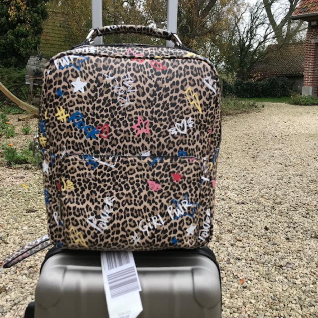 RUGZAK PASSEND OP TROLLEY, Handtassen en Accessoires, Tassen | Reistassen en Weekendtassen, Gebruikt, Blauw, Ophalen