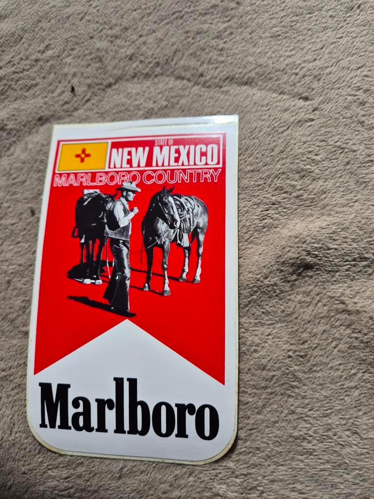 Sticker Marlboro, Verzamelen, Ophalen of Verzenden