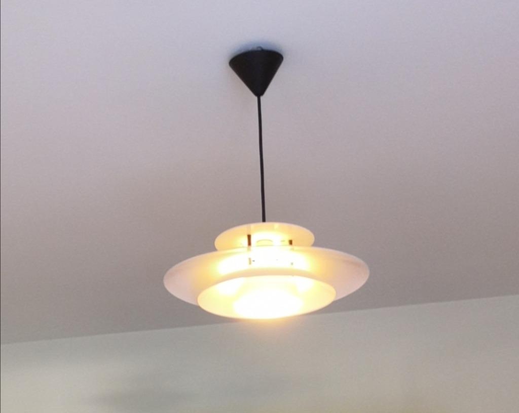 Lustre, Enlèvement, Comme neuf, Métal, Vintage