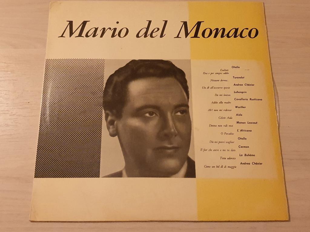 Disque vinyl 33 tours mario del monaco, CD & DVD, Vinyles | Classique, Comme neuf, Enlèvement ou Envoi