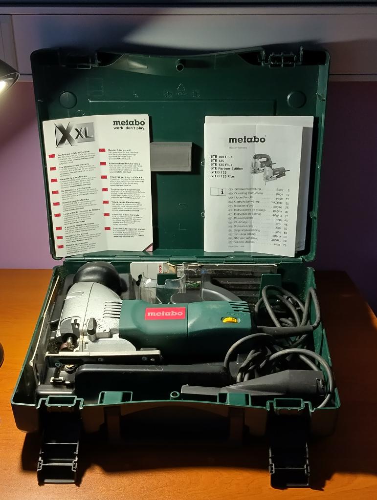 Decoupeerzaag Metabo STE135 Plus (getest en functioneel), Ophalen, Gebruikt, 600 tot 1200 watt, Metabo