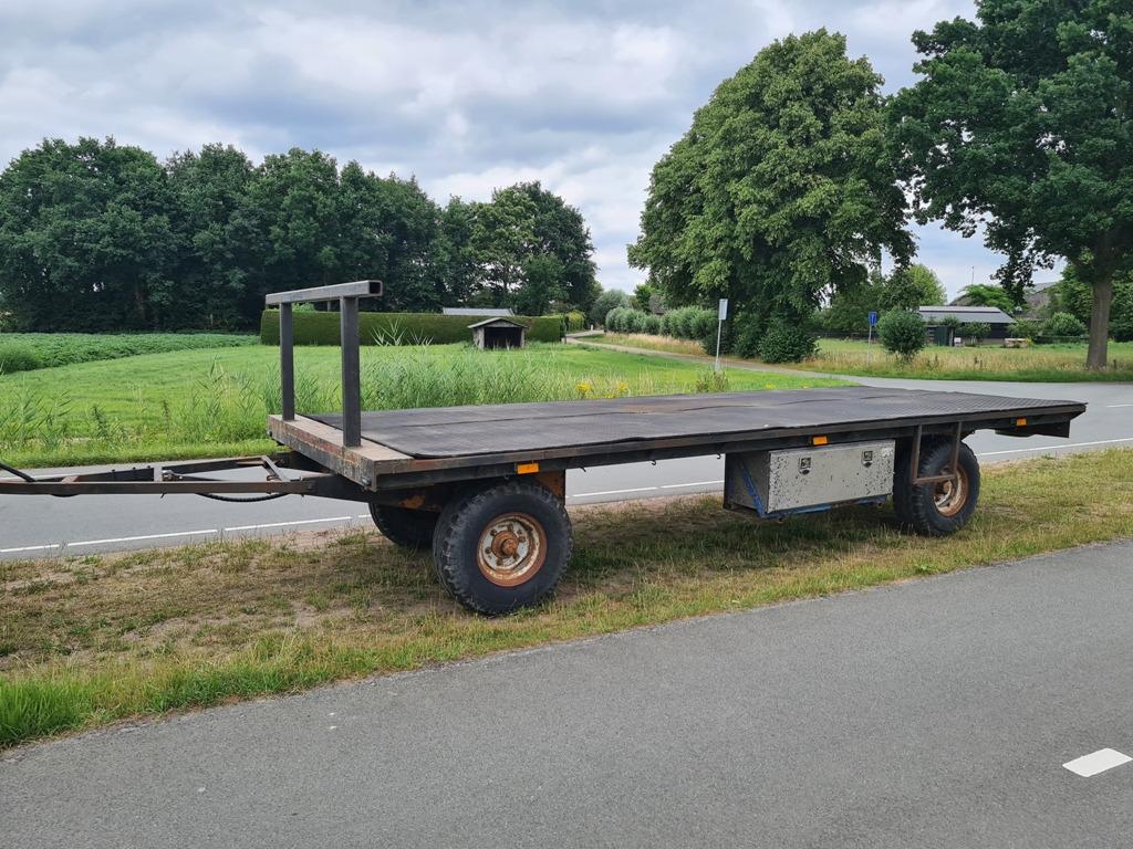 6 tons landbouwwagen balenwagen 600x240cm aanhanger, Zakelijke goederen, Machines en Bouw | Transport, Ophalen