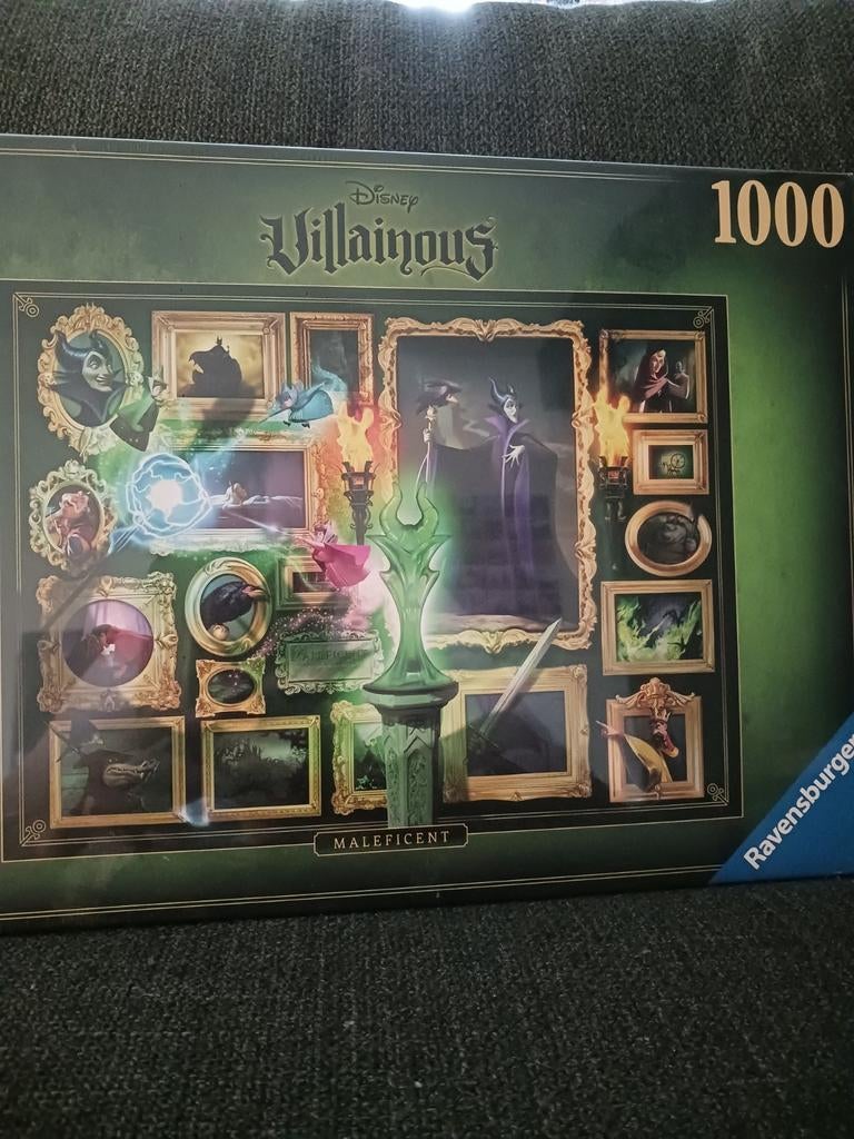 Villainous - Maleficent, Hobby en Vrije tijd, Ophalen, 500 t/m 1500 stukjes, Nieuw, Legpuzzel