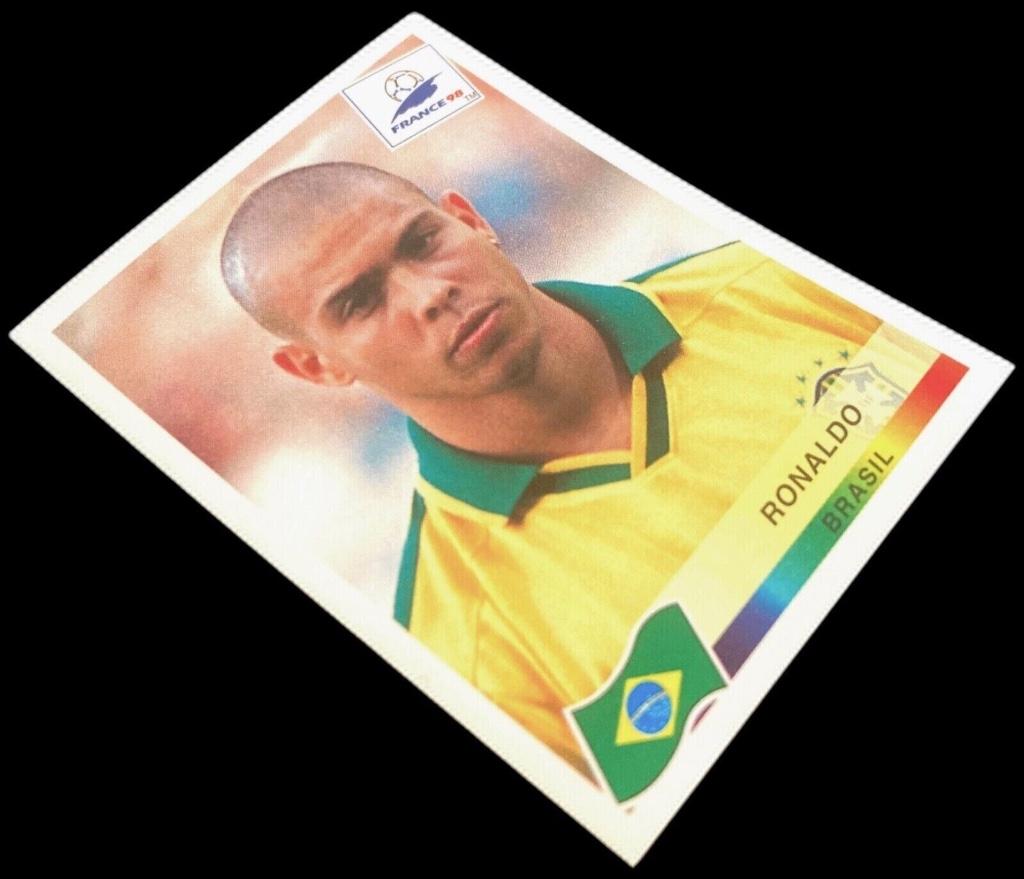Panini WK 98 Ronaldo # 28 Brazilië France 1998, Verzamelen, Verzenden, Nieuw