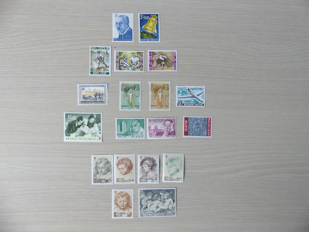 Timbres Belgique 1963, Enlèvement ou Envoi, Neuf, Europe