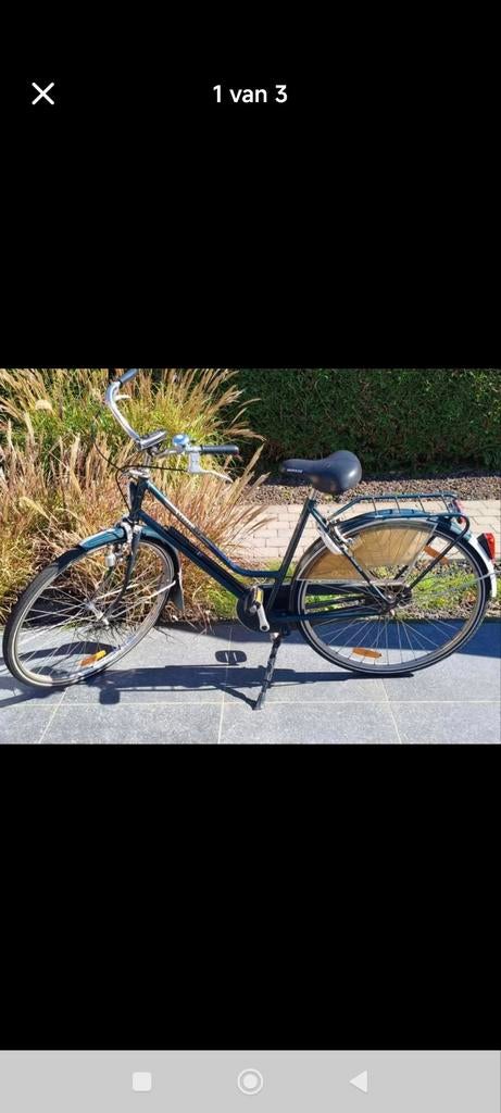 Stadsfiets Kangoeroe, Ophalen, Gebruikt