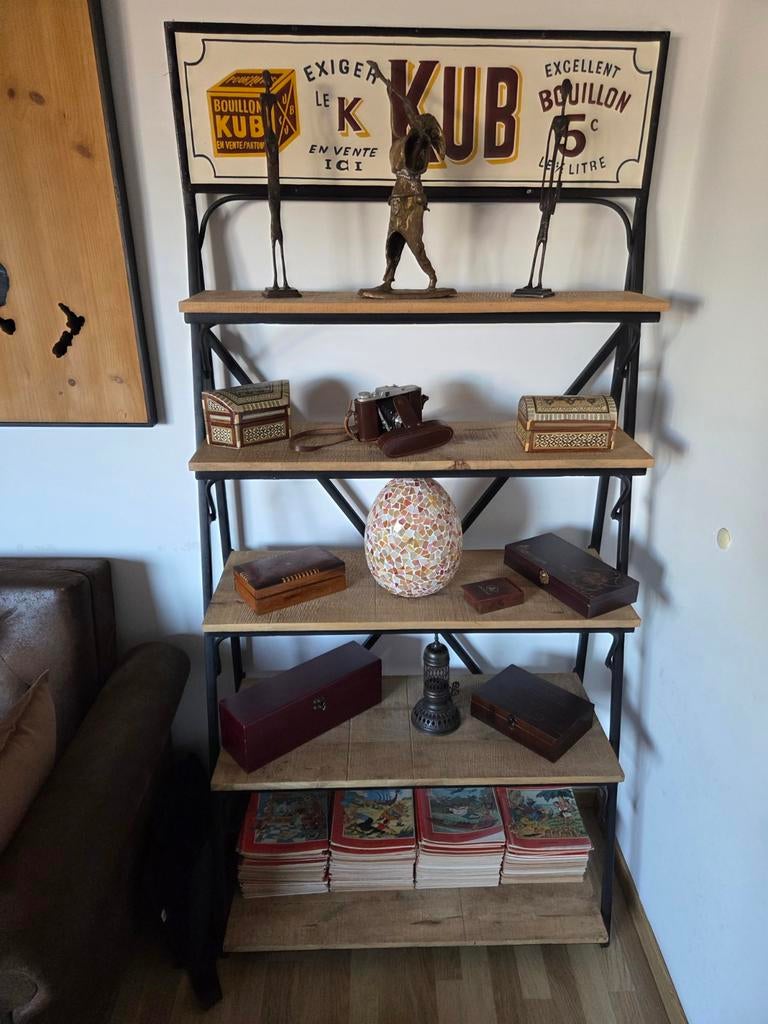 Étagère look industriel vintage, Enlèvement