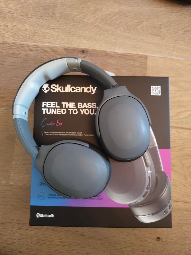 Skullcandy crusher evo, TV, Hi-fi & Vidéo, Casques audio, Enlèvement, Utilisé, Skullcandy, Bluetooth