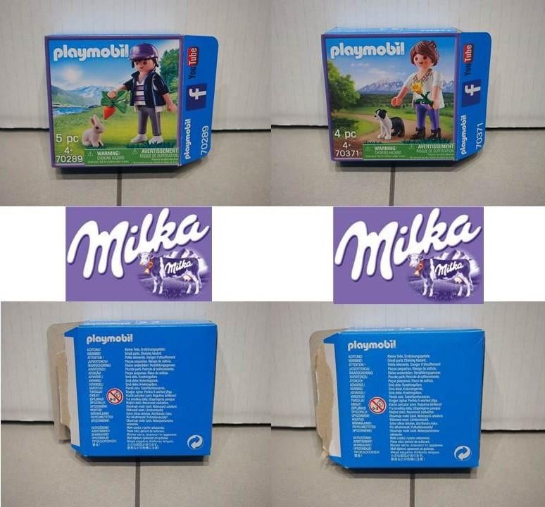 Playmobil Milka 2 Sets, Enfants & Bébés, Jouets | Playmobil, Enlèvement, Comme neuf, Ensemble complet