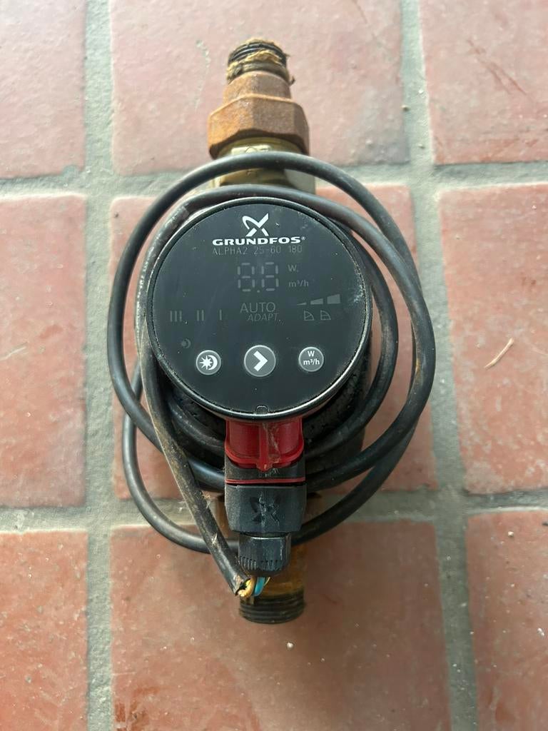 Circulatie pomp, Enlèvement, Utilisé