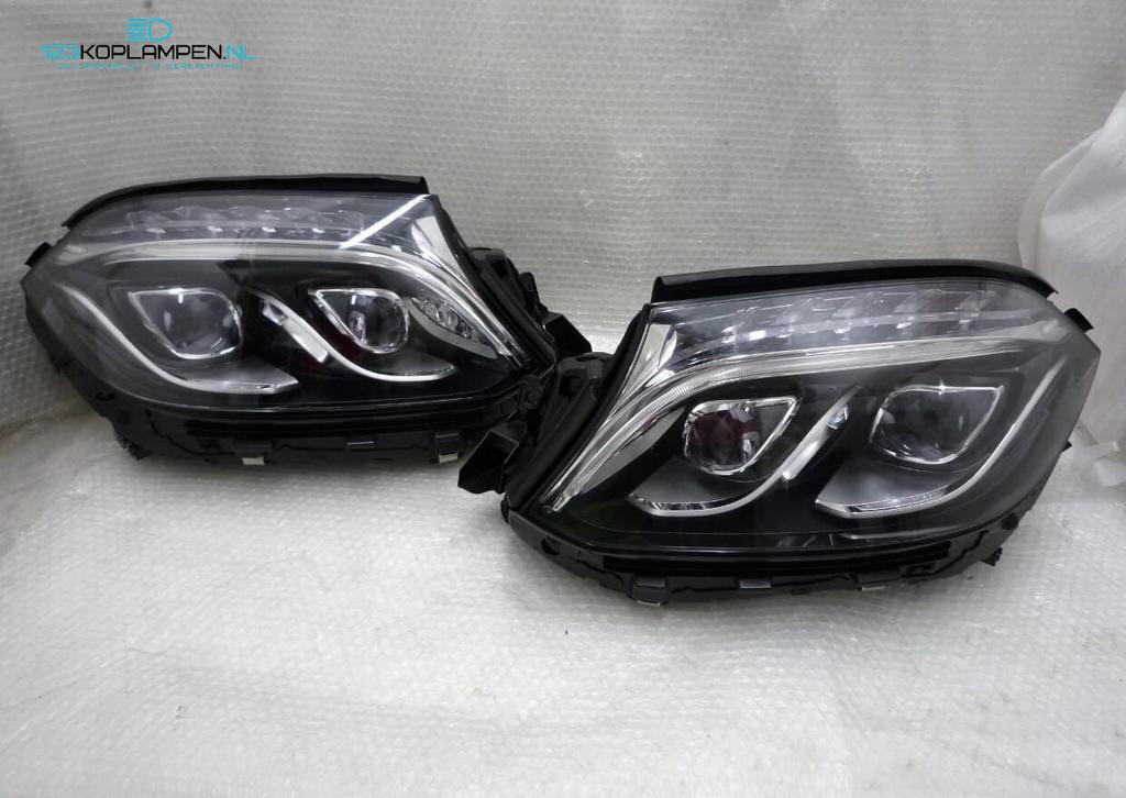 Mercedes GLS X166 Full LED koplamp links rechts koplampen, -, Enlèvement, Utilisé, -
