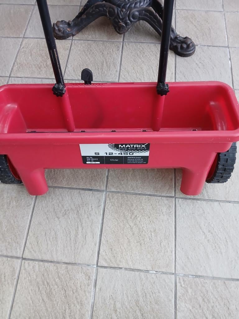 Engrais ou épandeur, Enlèvement