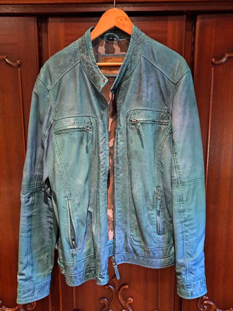 !!! LEDEREN VEST RICHA MAAT 3XL !!!, Ophalen, Heren, Jas | leer, Richa