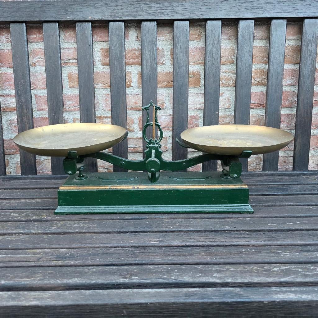 WEEGSCHAAL VINTAGE, Antiek en Kunst, Verzenden